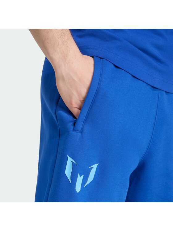 adidas adidas Szorty sportowe Messi Niebieski jasny Regular Fit