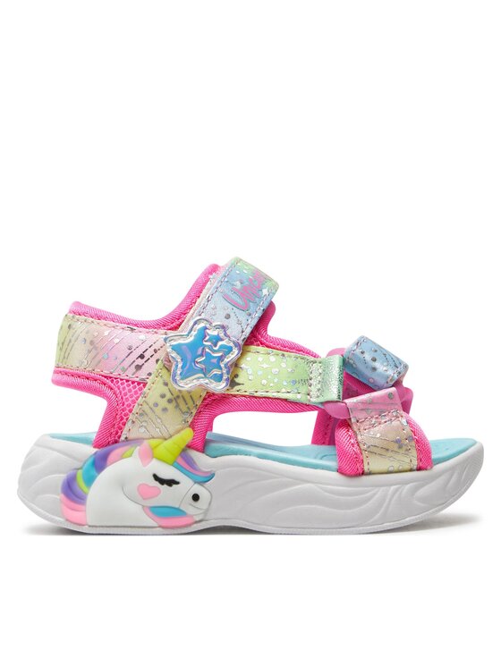 Sandale Skechers Unicorn Dreams Sandal-Majestic Bliss 302682N/PKMT Pink