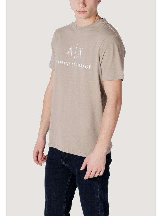 Armani Exchange Armani Exchange T-shirt 8NZTCJ Z8H4Z Marrone Shirt Fit