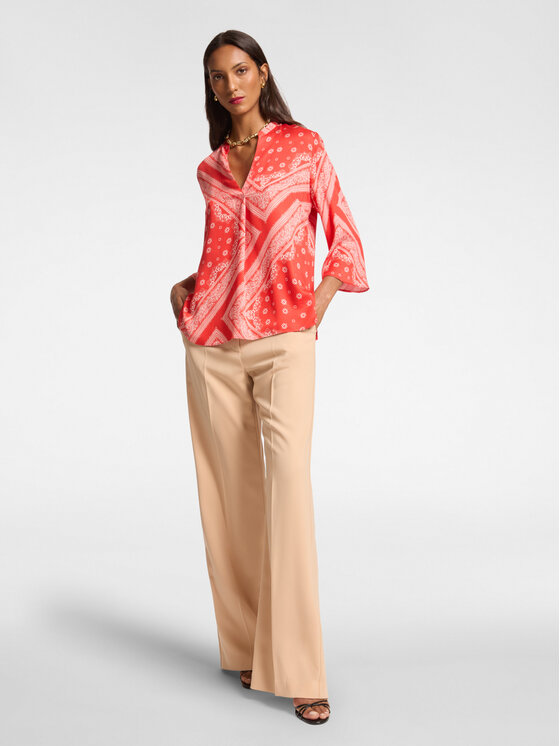 Elena Mirò Elena Mirò Blusa 2166P000210N002 Rosso Regular Fit