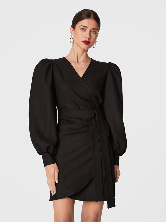 MVP Wardrobe Rochie cocktail Times Square MVPI2AB049.BPN0034 Negru Regular Fit cocktail imagine noua