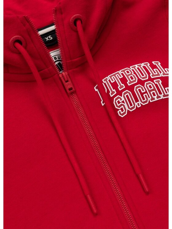 PITBULL PITBULL Bluza FIORA Czerwony Regular Fit