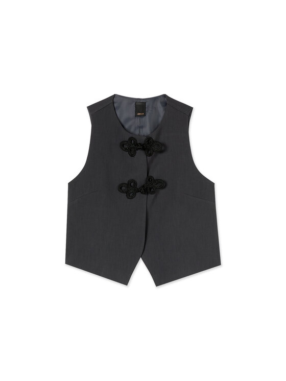 Oltre Oltre Płaszcz zimowy L040R000105N023 Szary Cropp Fit