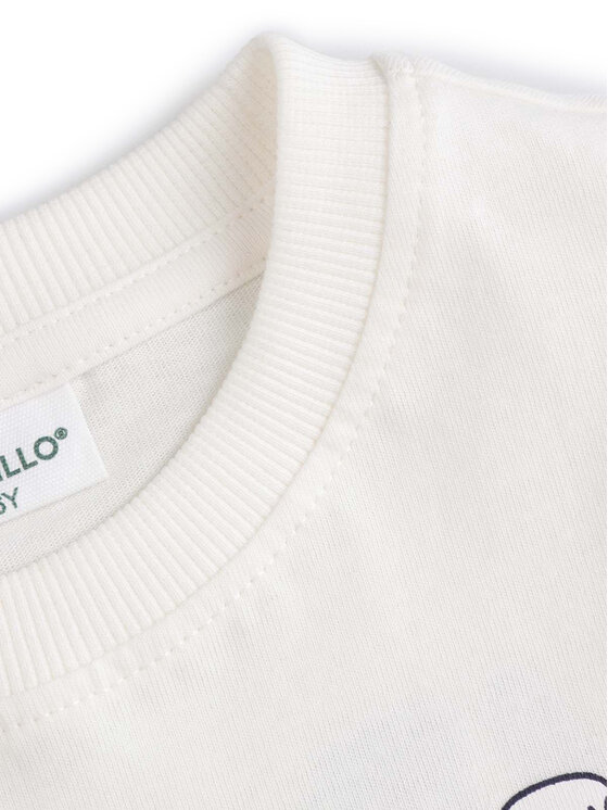 Coccodrillo Coccodrillo Tricou WC5143201HBK Écru Regular Fit