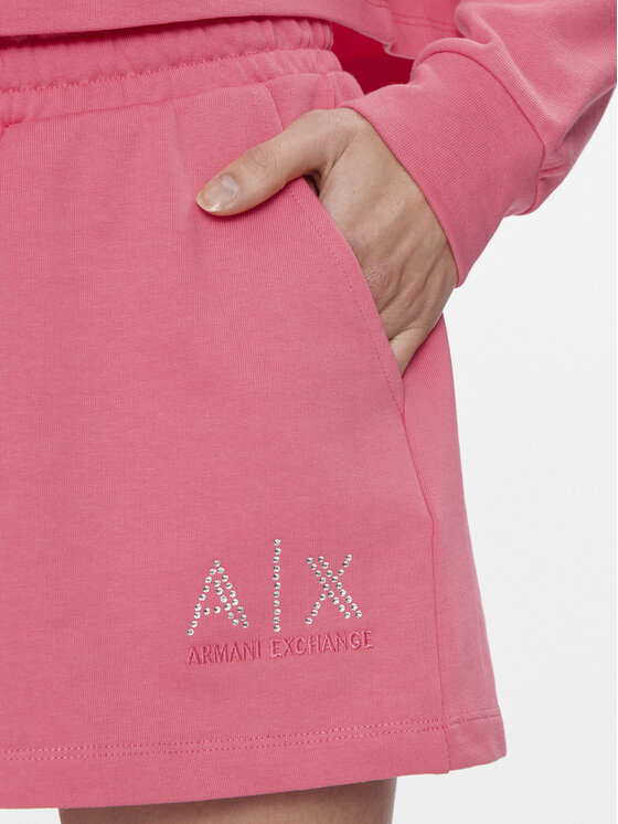 Armani Exchange Armani Exchange Športové kraťasy 3DYS89 YJFHZ 14BH Ružová Regular Fit