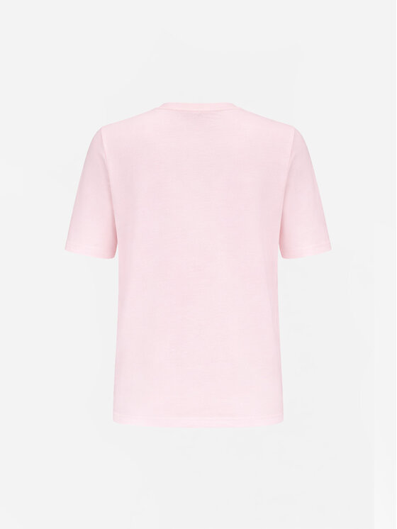 La Mania La Mania T-shirt LUCY Rosa Basic Fit