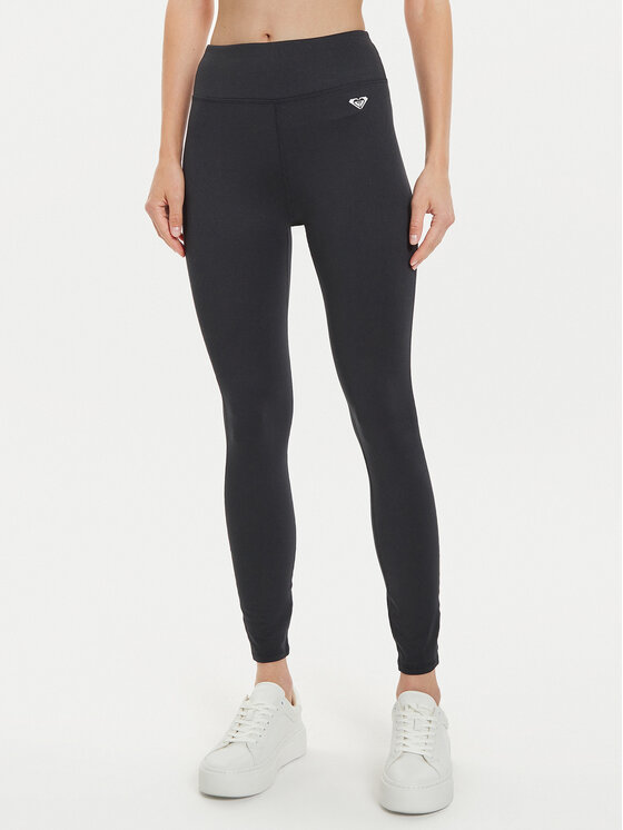 Roxy Damskie Legginsy, rozmiar XL, Czarne, Everyday Flow ERJNP03590