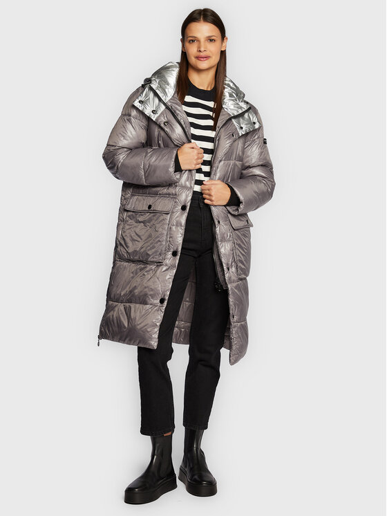 Frieda & Freddies Frieda & Freddies Winterjacke 8826 Grau Regular Fit