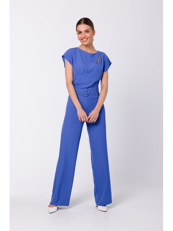 Stylove Stylove Overal S339 Modrá Regular Fit