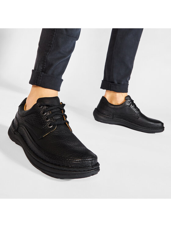 Clarks Clarks Półbuty Nature Three 203390087 Czarny