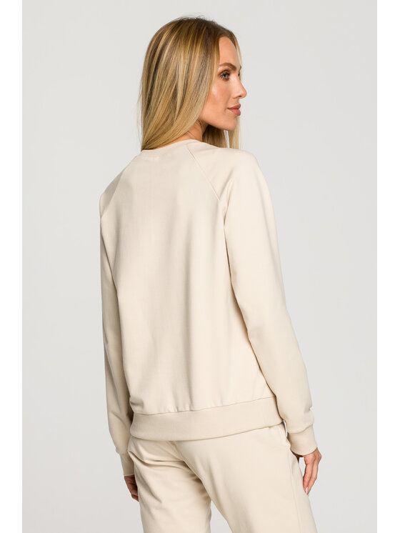 Made of Emotion Made of Emotion Felpa M693 Beige