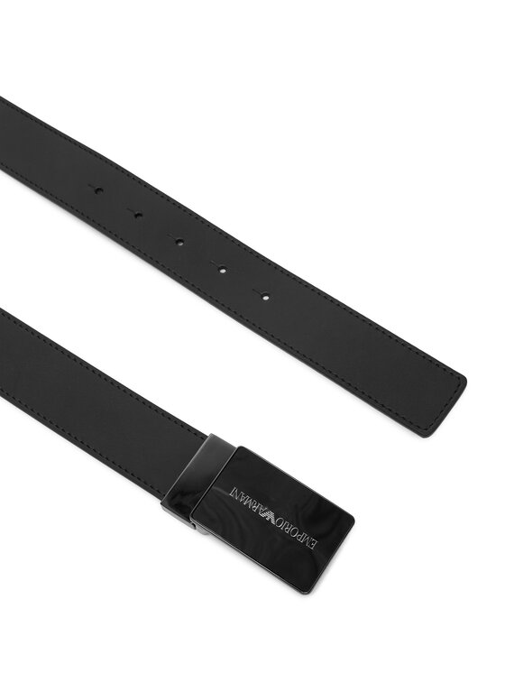 Emporio Armani Emporio Armani Pánsky opasok EM005824 AF25470 UC001 Čierna