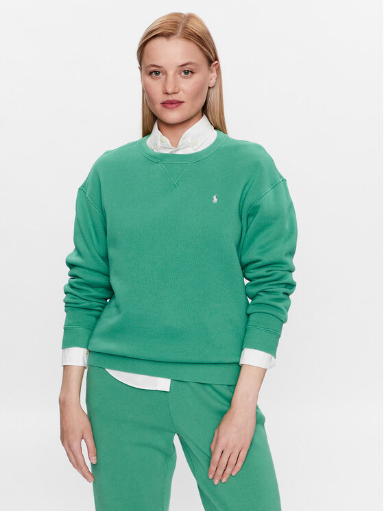 Polo Ralph Lauren Bluză 211891557015 Verde Regular Fit 211891557015 imagine noua