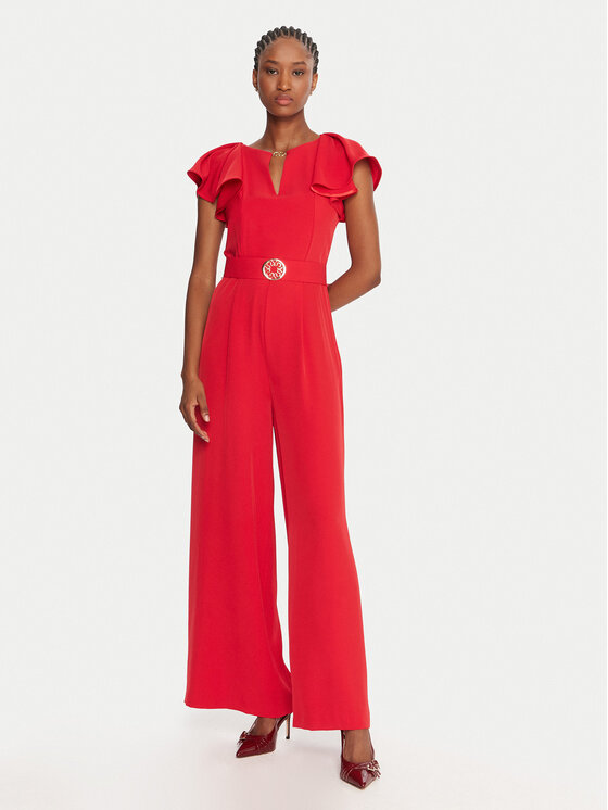 Rinascimento Rinascimento Jumpsuit CFC0125317003 Rosso Regular Fit