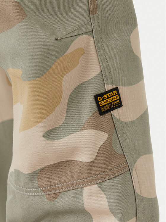 G-Star Raw G-Star Raw Medžiaginės kelnės Rovic D02190-E574 Žalia Tapered Fit