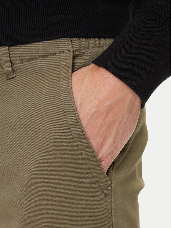 BOSS BOSS Chinos Sanderson-L-2 50542986 Zöld Regular Fit