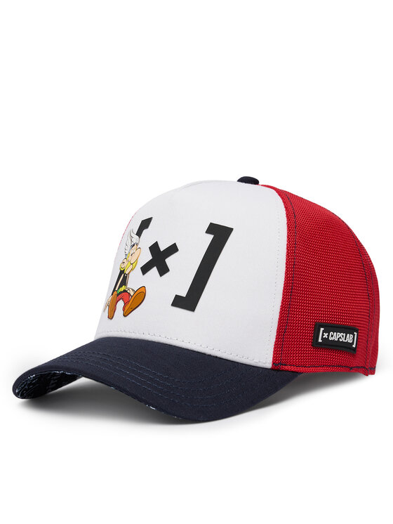 Capslab Capslab Kepurė su snapeliu CL/AST2/1/PCT/AST Balta