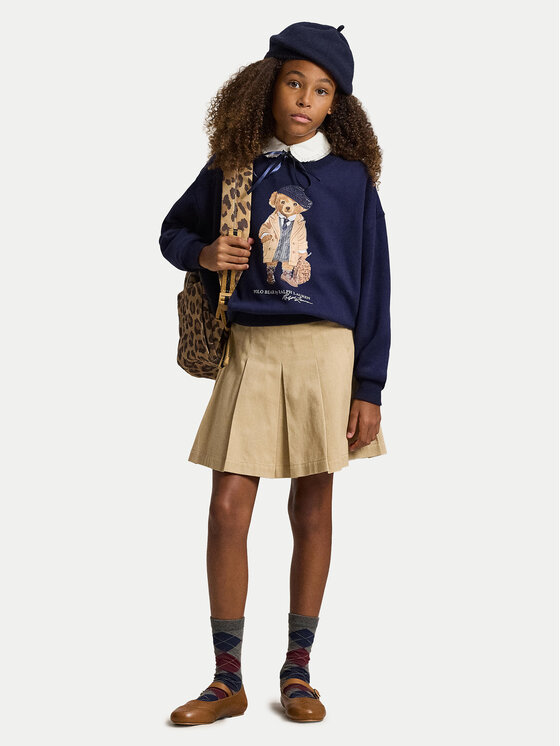 Polo Ralph Lauren Polo Ralph Lauren Світшот 313979037001 Cиній Boxy Fit