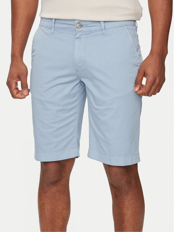 Baldessarini Kratke hlače iz tkanine B1 16939/000/2402 Modra Regular Fit