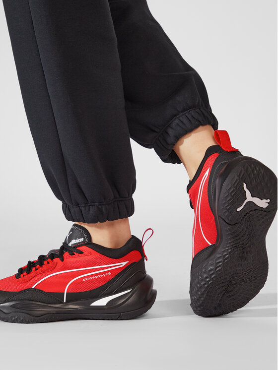 Puma Puma Buty do koszykówki Playmaker Jr 387353 02 Czerwony