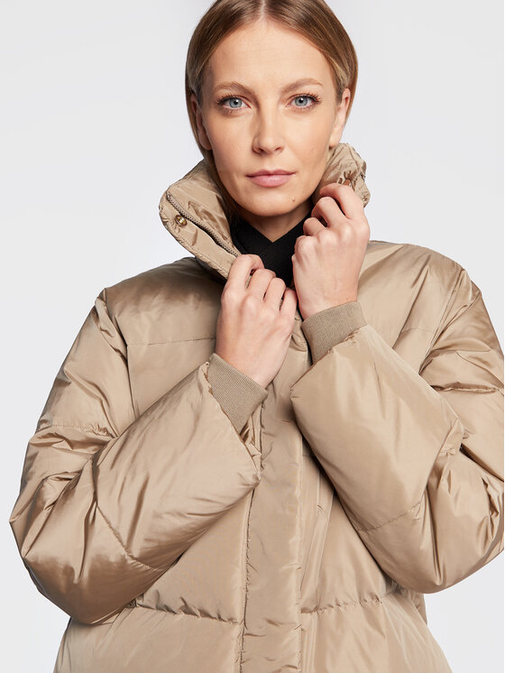 Bruuns Bazaar Bruuns Bazaar Pernata jakna Lucky BBW2528 Bež Regular Fit