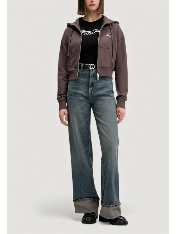 Tommy Jeans Tommy Jeans T-shirt DW0DW21838 Nero Casual Fit