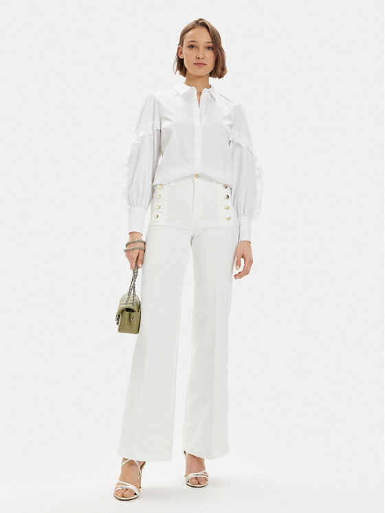 ViCOLO ViCOLO Jeans DB5057 Bianco Wide Fit