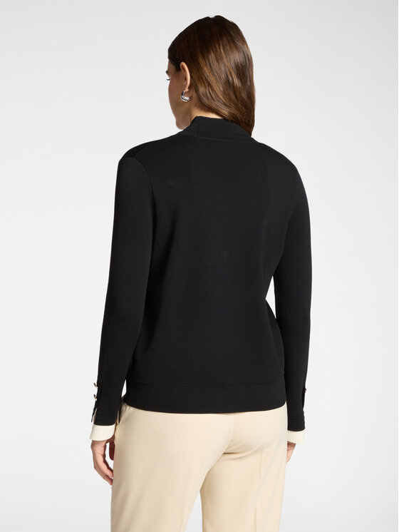 Elena Mirò Elena Mirò Sweter M576Z000717N0A1 Czarny Regular Fit