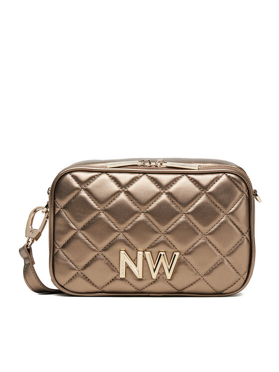Nine West Nine West Geantă CEO-Greenwich-Glam-LX7669 Auriu