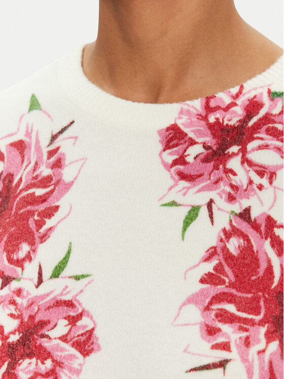 Morgan Morgan Sweter 251-MFLOWER Écru Regular Fit