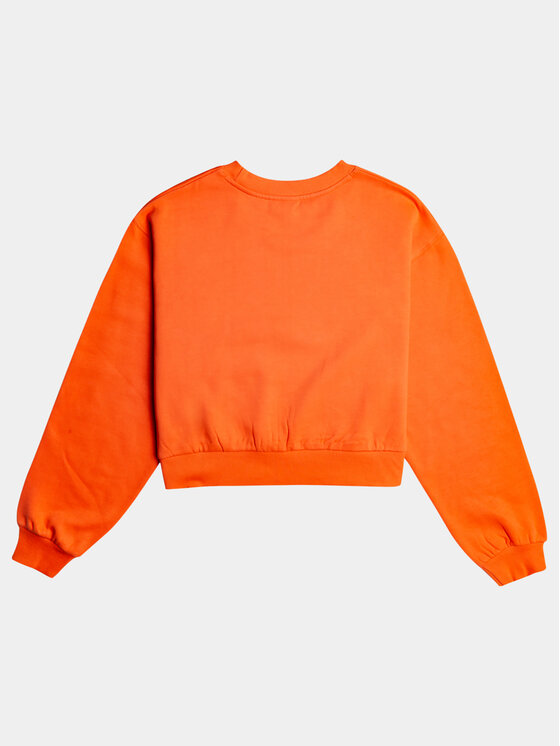Roxy Roxy Felpa Ess Nrj Cn Otlr ERJFT04670 Arancione Regular Fit