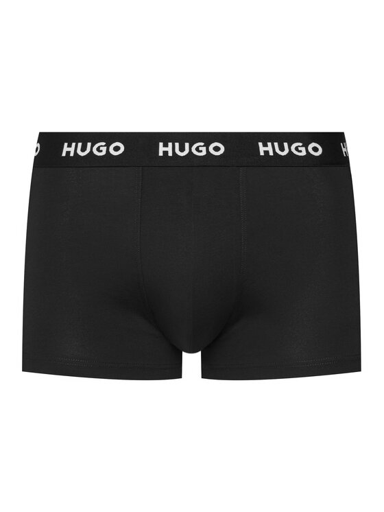 HUGO HUGO Set od 3 para bokserica Trunk Triplet Pack 50532611 Siva