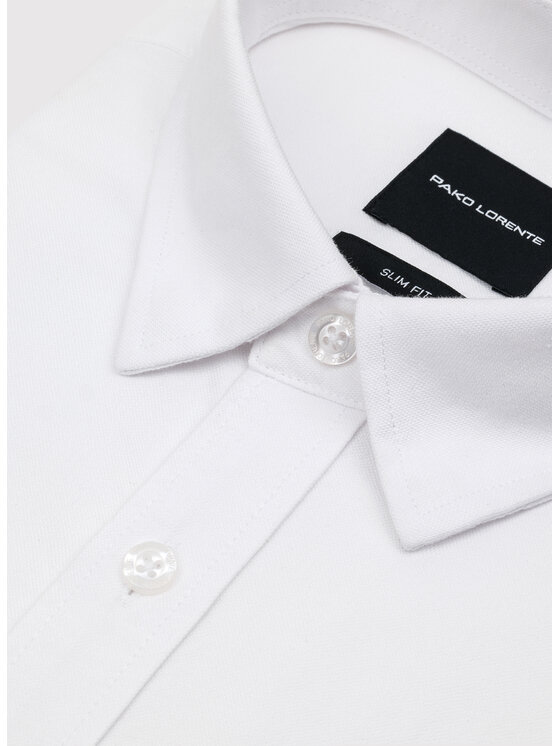 Pako Lorente Pako Lorente Koszula P26WF-1X-001 Biały Slim Fit