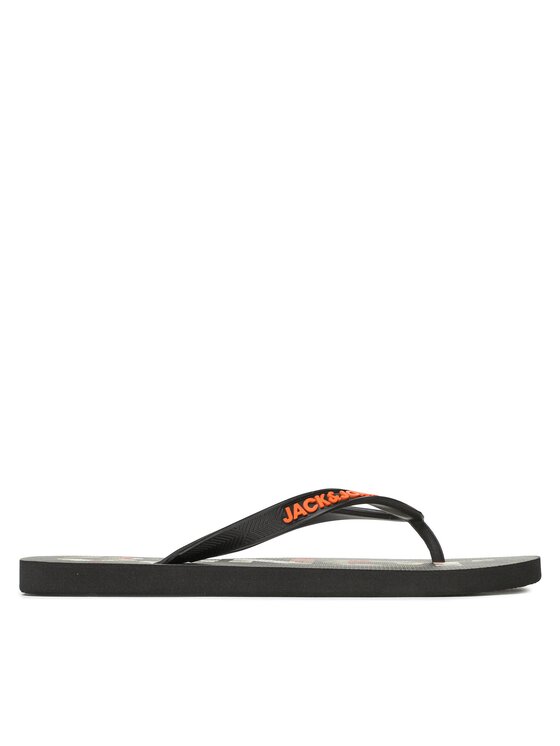 Férfi Flip-flops Jack&Jones, Méret: 46_47, Fekete, 12230642