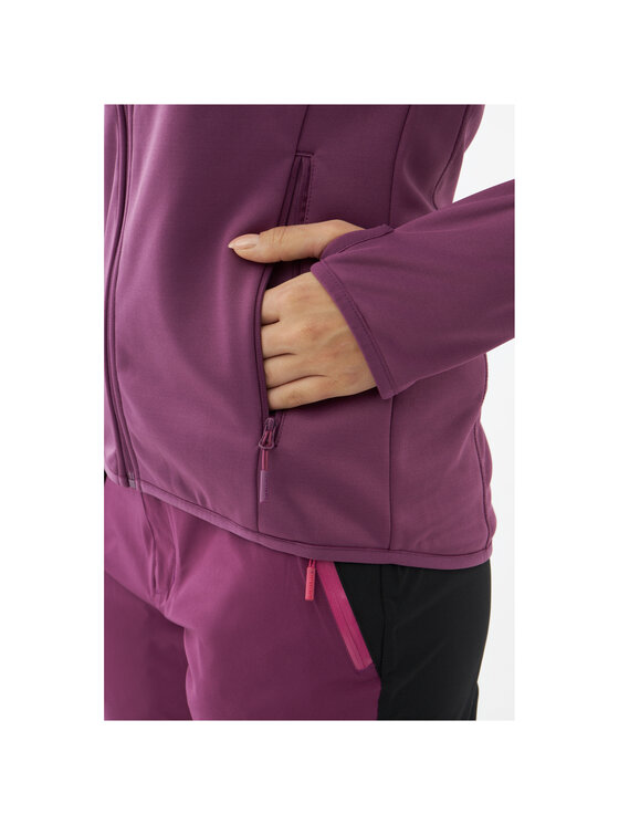 Viking Viking Bluza Yosemite Hoodie Lady Fioletowy Regular Fit
