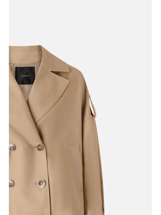 PINKO PINKO Trench Triscia Beige Regular Fit