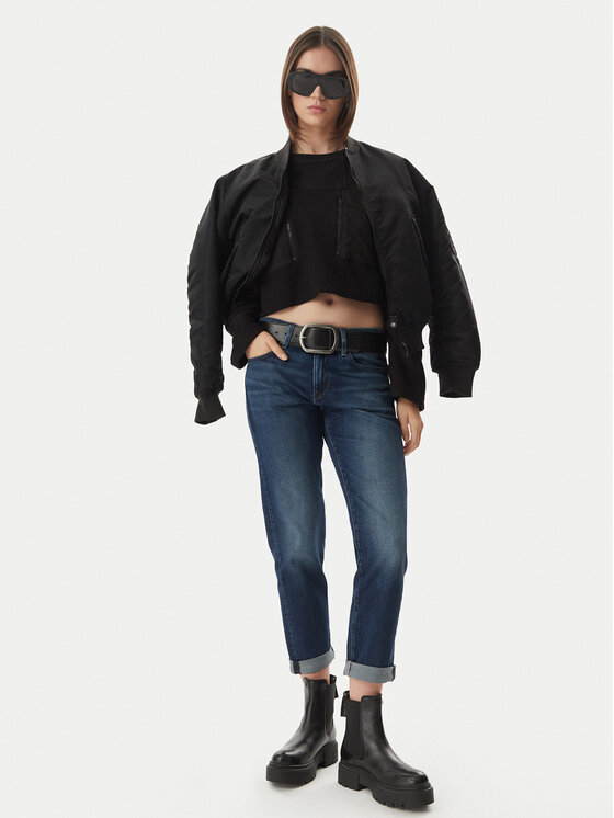G-Star Raw G-Star Raw Farmer Kate D15264-C052 Sötétkék Boyfriend Fit