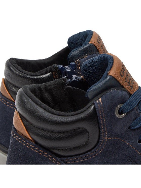 Geox Geox Šnurovacia obuv J Xunday B. A J843NA 022BC C0045 S Tmavomodrá
