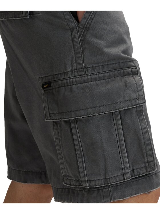 Lee Lee Pantaloncini di tessuto Sierra Short Grigio Cargo Fit