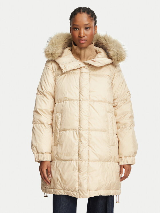 Weekend Max Mara Weekend Max Mara Zimní bunda Anfora 2625496062 Béžová Regular Fit