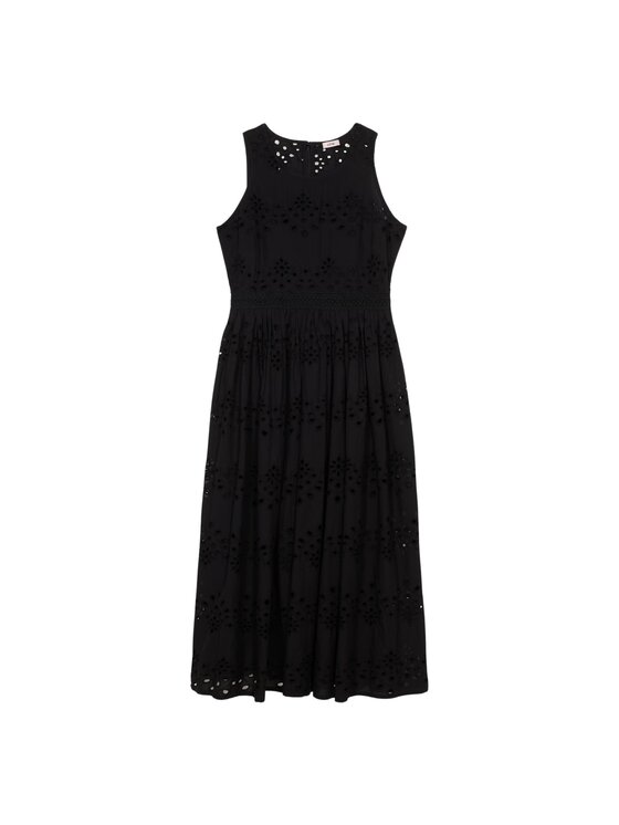 Oltre Oltre Sukienka codzienna 7355R004877N033 Czarny Regular Fit