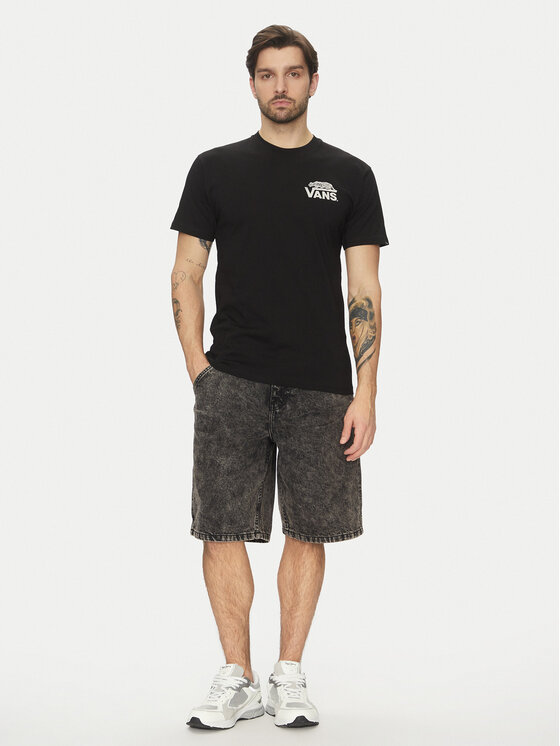 Vans Vans T-shirt Sneaky VN000M3Y Crna Regular Fit