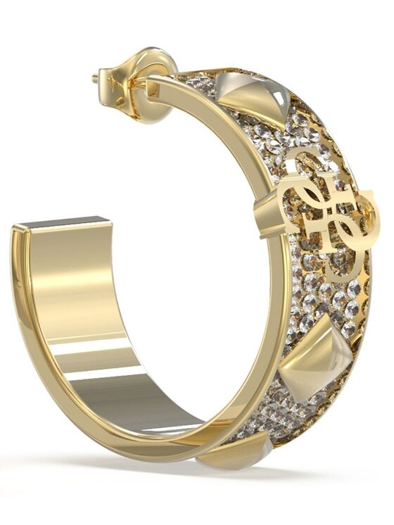 Guess Guess Naušnice JUBE03279JWYGT-U Zlatá