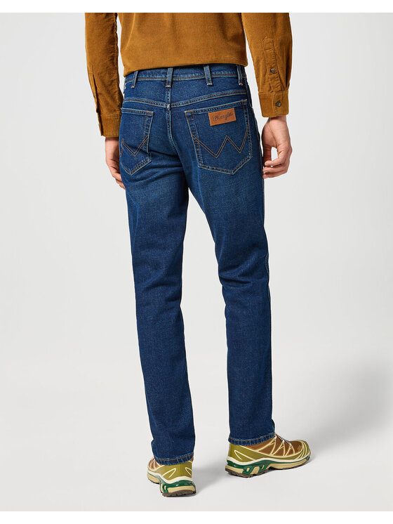 Wrangler Wrangler Jeansy TEXAS SLIM Niebieski Regular Fit