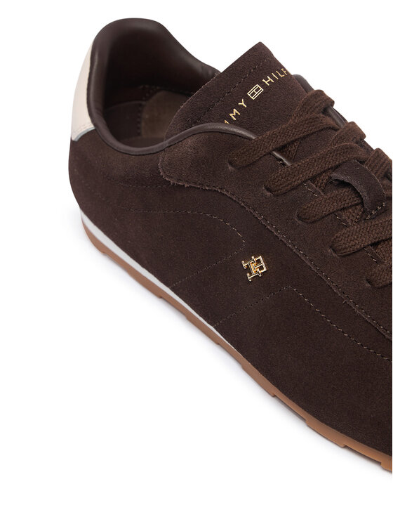 Tommy Hilfiger Tommy Hilfiger Сникърси Bella Low Runner FW0FW09189 Кафяв