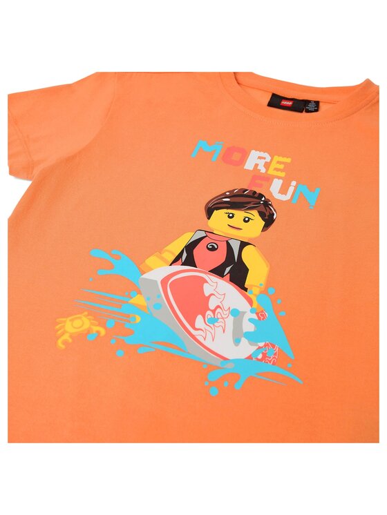 LEGO LEGO T-Shirt 12011218/248 Pomarańczowy Regular Fit