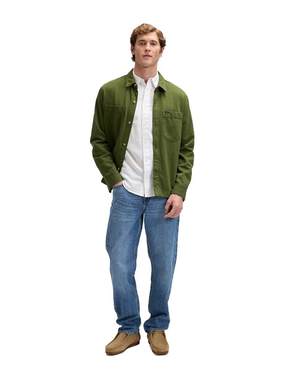 Lee Lee Jeansy 112377681 Niebieski Relaxed Fit