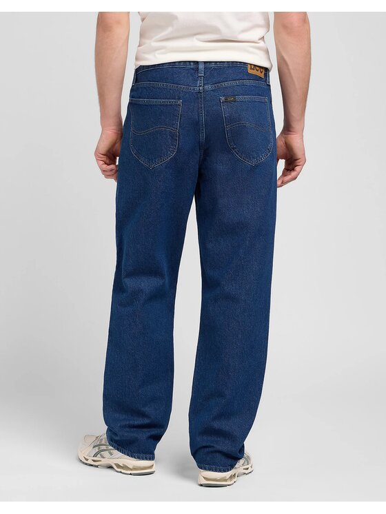 Lee Lee Jeansy ASHER Niebieski Loose Fit