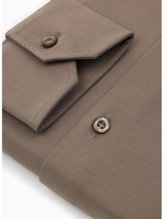 Pako Lorente Pako Lorente Koszula P26WF-1X-020 Beżowy Slim Fit