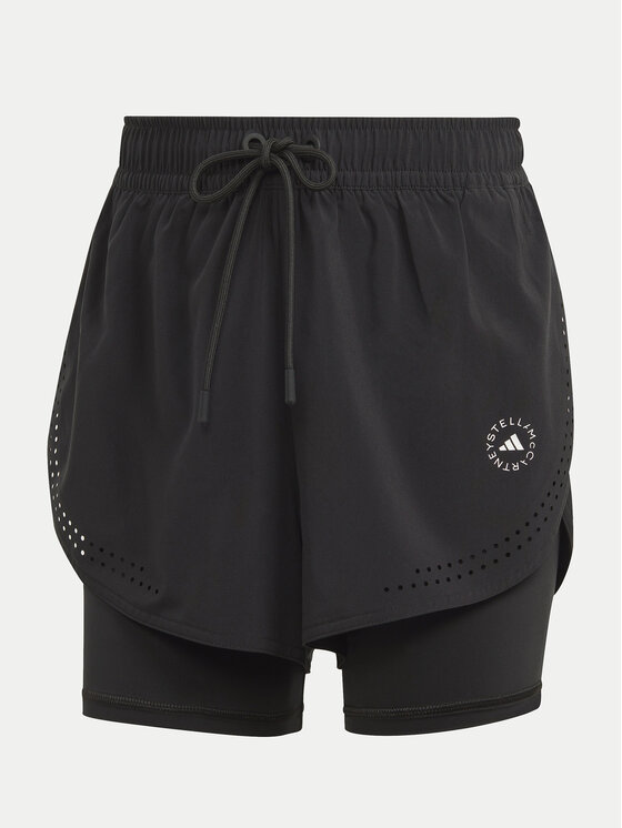 adidas by Stella McCartney adidas by Stella McCartney Sportske kratke hlače Stella McCartney TruePurpose 2-in-1 IB6824 Crna Regular Fit